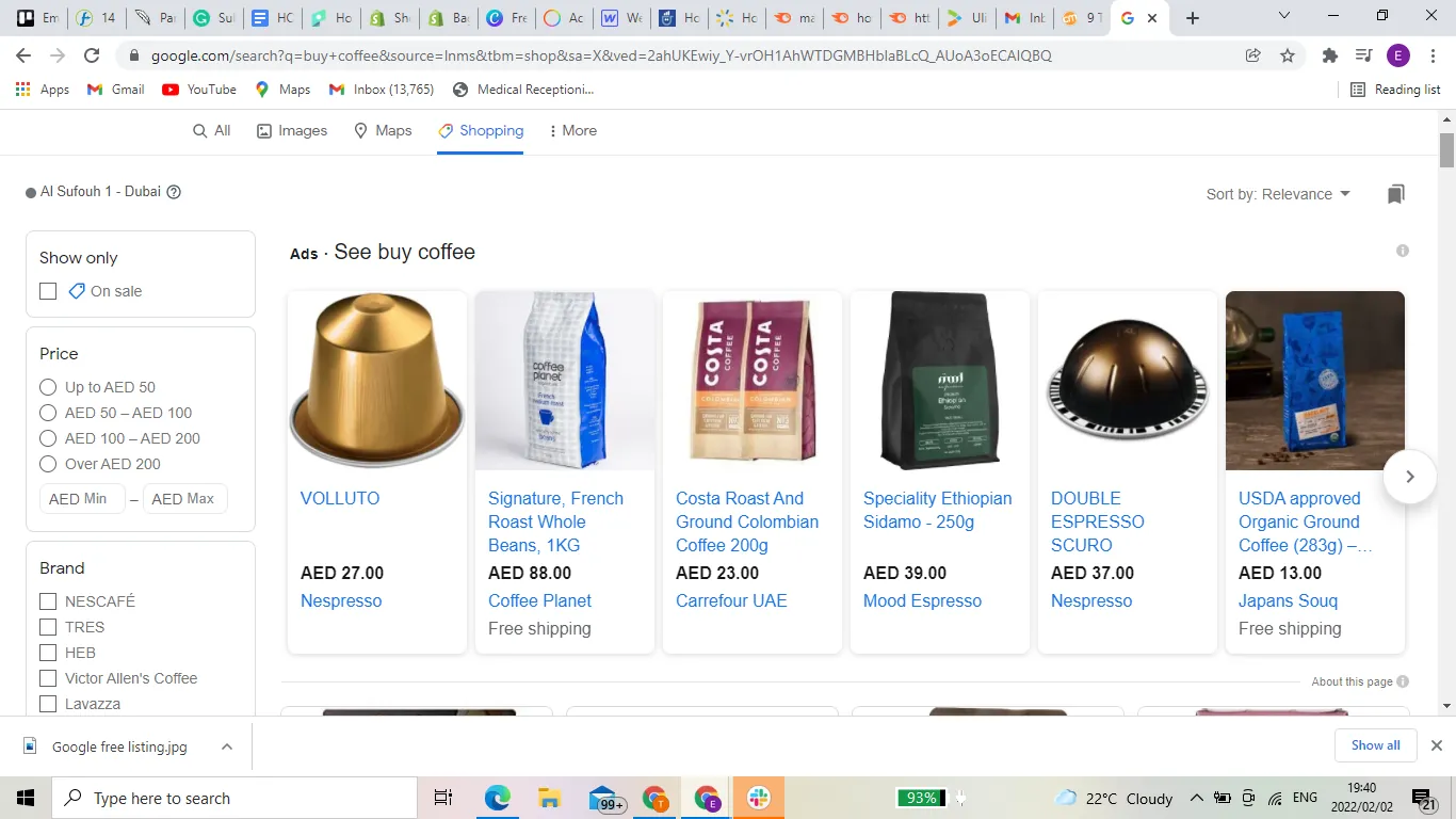 List your products free on Google Shopping